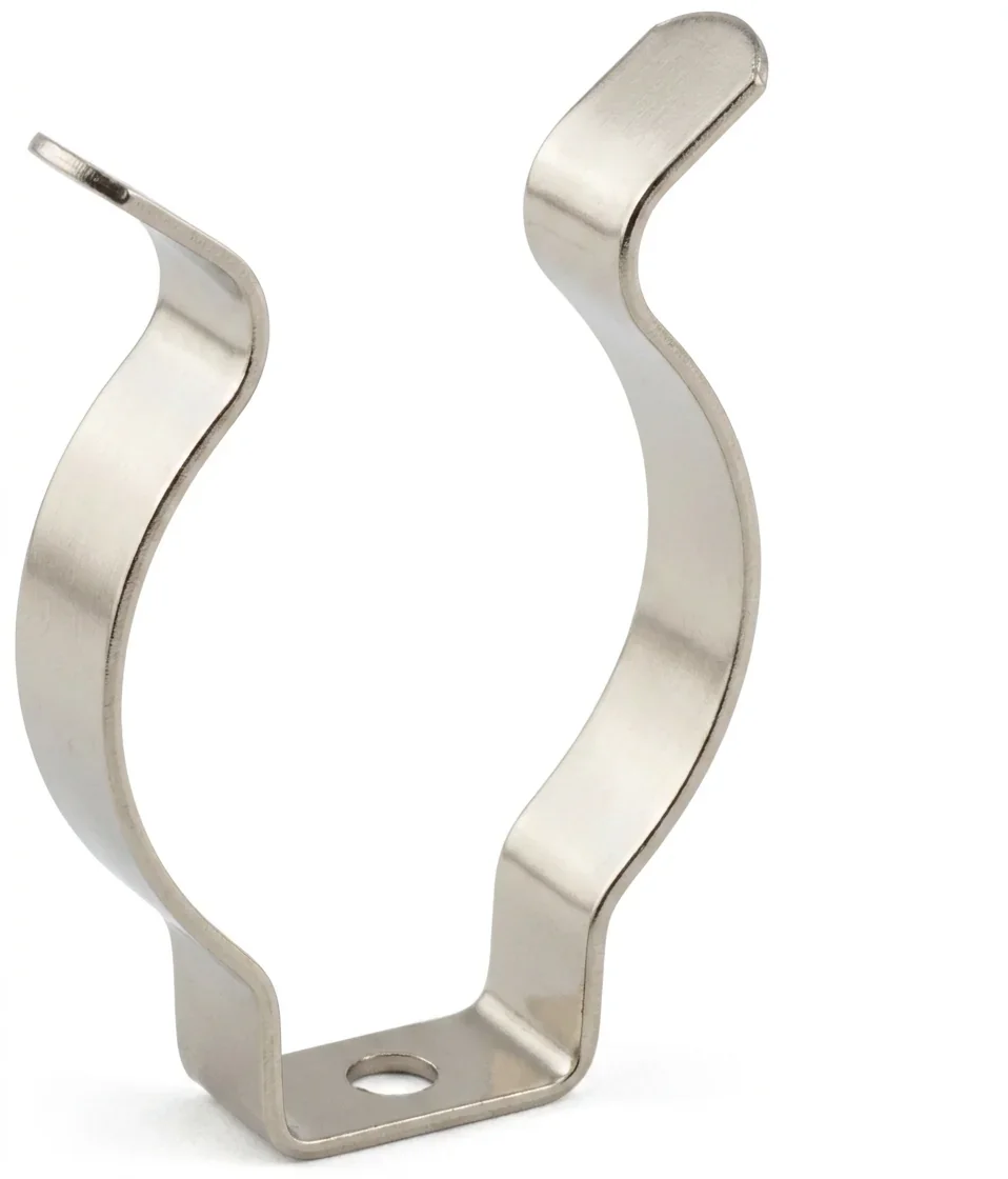 T8 LED Tube Steel Screw Clip Holder | G13 Cap | 26mm Diameter