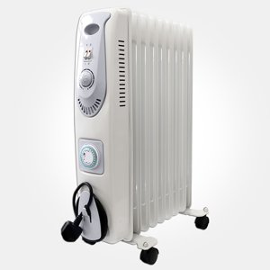 2kW Oil Filled Heater with Timer Part Number OILHT211T