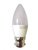 tp24 5W Frosted BC/B22 LED Candle Light Bulb Warm White (40W Equivalent)