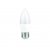 tp24 6W Frosted ES/E27 LED Candle Bulb Warm White (50W Equivalent)